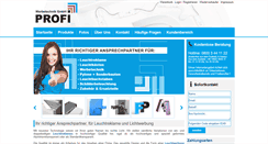 Desktop Screenshot of leuchtreklame.net